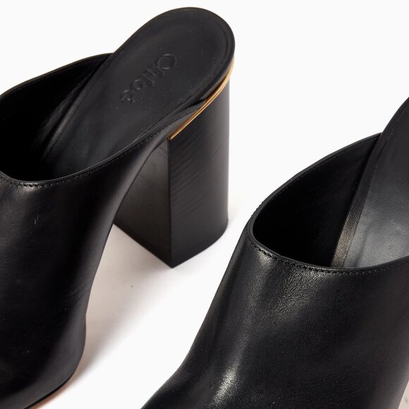 NWOT Chloé (Chloe) Ambre Heeled Mules - Picture 3 of 6